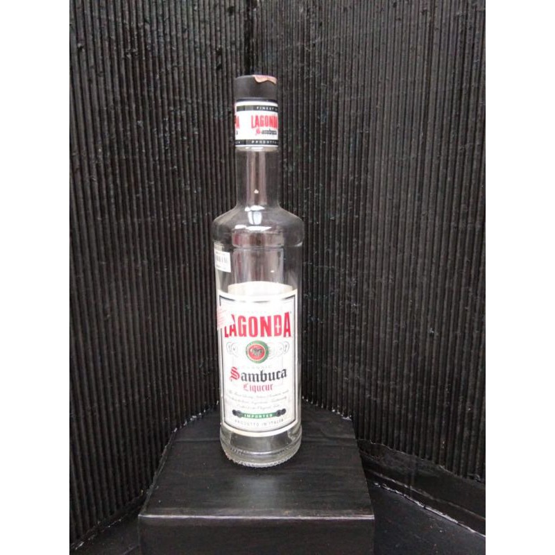 botol bekas wine lagona