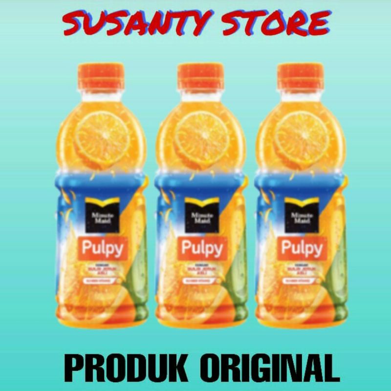 

MINUTE MAID PULPY ORANGE 300ML.