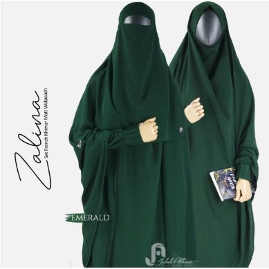PREMIUM, Jubah Akhwat di Solo Gamis Cadar Pakaian Wanita Wolfis Zalina, Gamis Cadar Terbaru di Solo