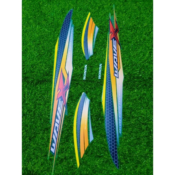 Striping Supra X 2005 2007 Transparan Custom / Sticker List Supra Fit 100 Transparan Custom