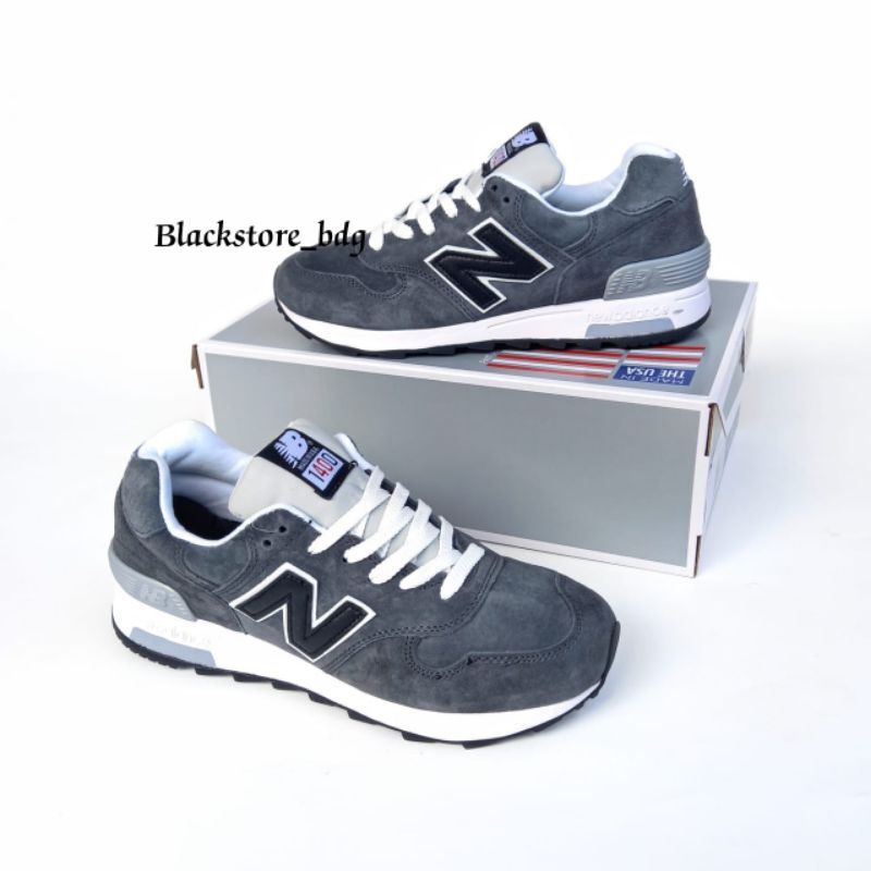 nb M1400 j.crew military grey