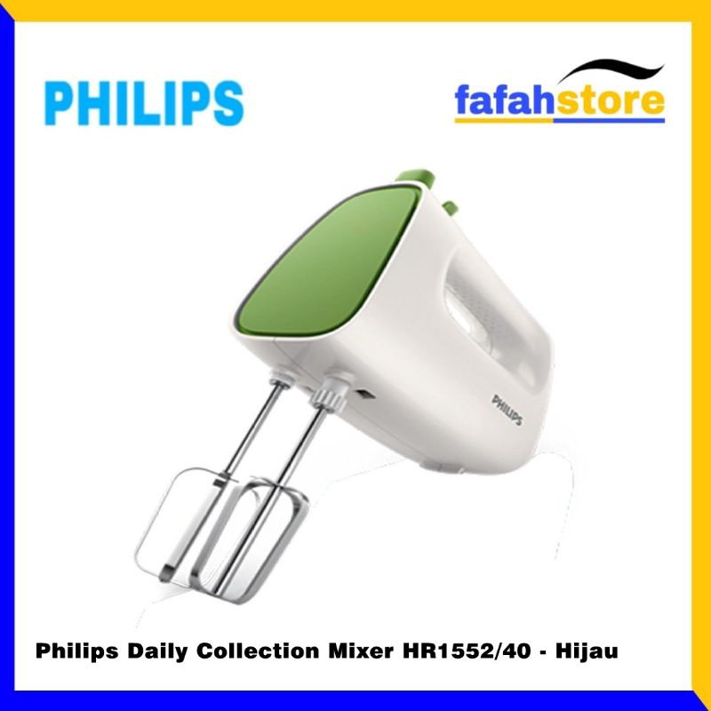 HAND MIXER PHILIPS HR-1552 MERAH HIJAU ABU MIXER TANGAN PHILIPS ORI MURAH