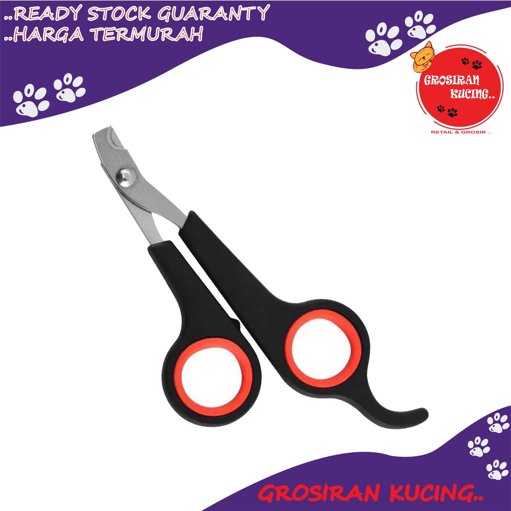 Gunting Kuku Kucing Anjing Marmut Stainless Steel