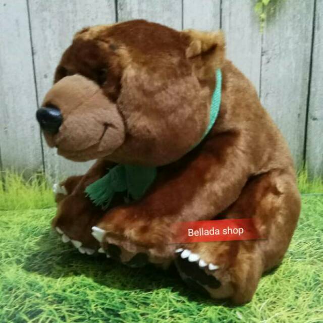 Boneka Beruang madu (Grizzly)