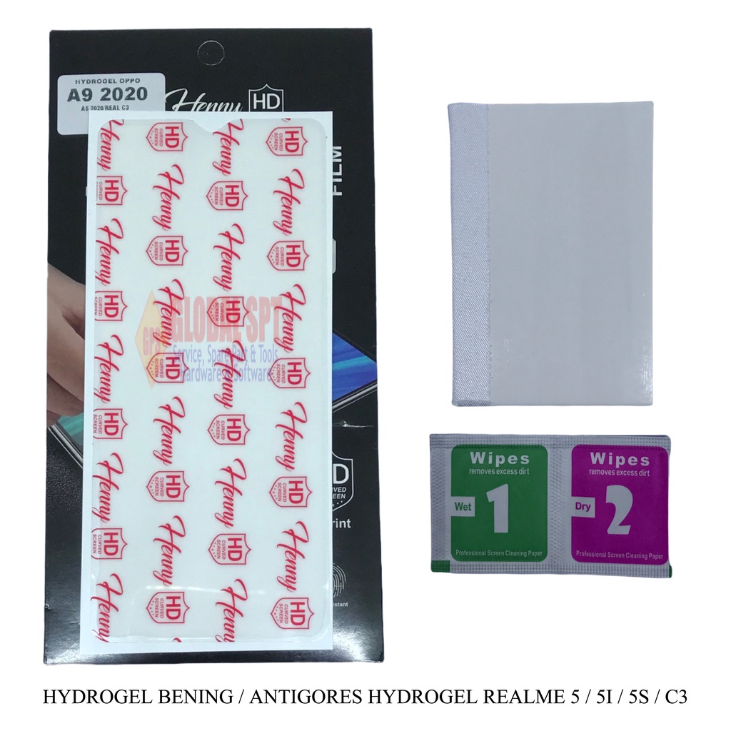 HYDROGEL BENING / ANTIGORES HYDROGEL REALME 5 / 5I / 5S / REALME C3