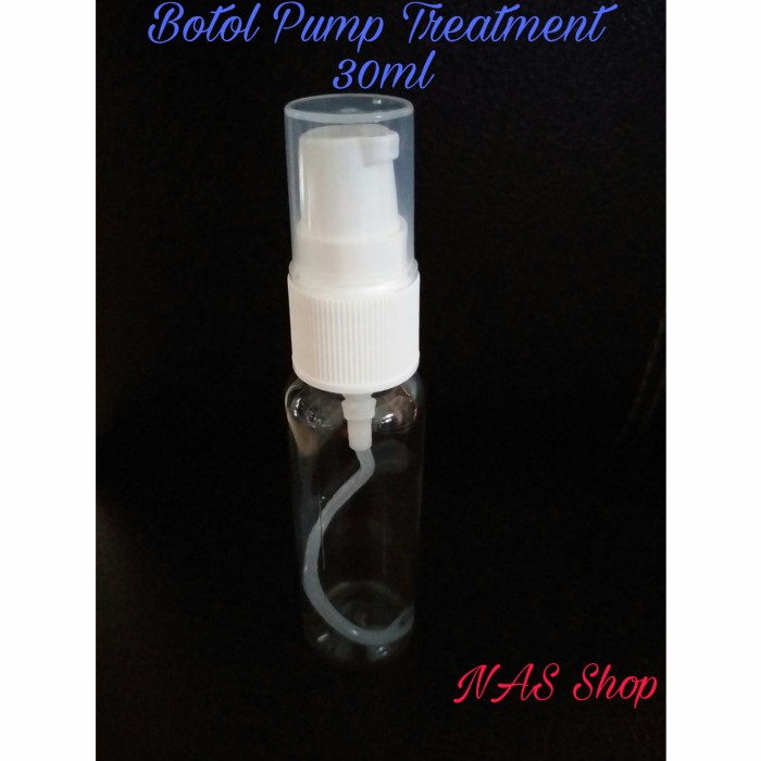 Make-Up-Kemasan- Botol Pump Treatment 30Ml / Botol Serum / Botol Sabun -Kemasan-Make-Up.