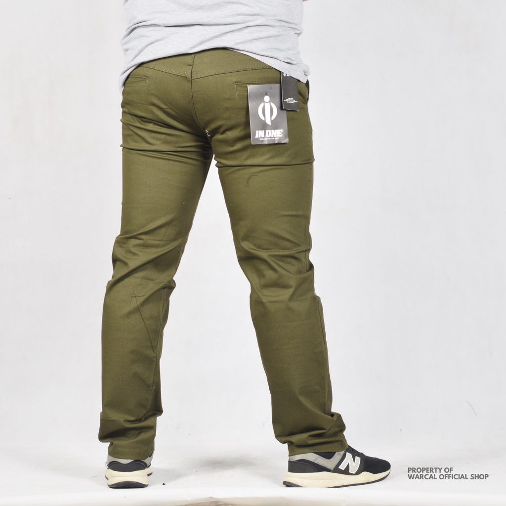 CHINO BIGSIZE PRIA KARET CELANA PANJANG CINOS JUMBO SLIM FIT MELAR