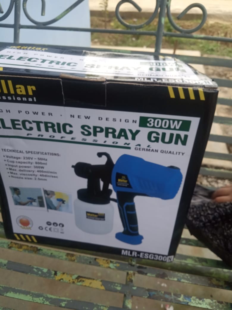 Mollar Mlr-esg300 Spray Gun Elektrik 300 Watt - Electric