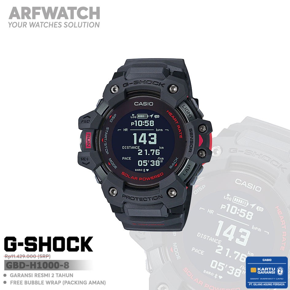 Casio G-Shock GBD-H1000-8 / GBD-H1000-8DR Original