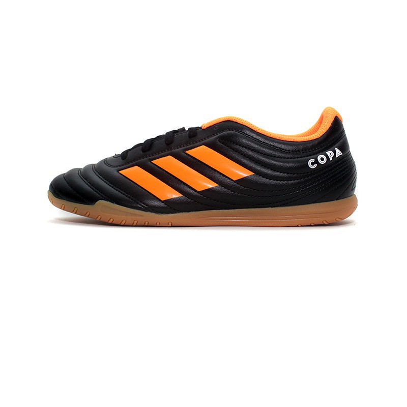 SEPATU FUTSAL ADIDAS COPA 20.4 IN CBLACK SIGN ORANGE