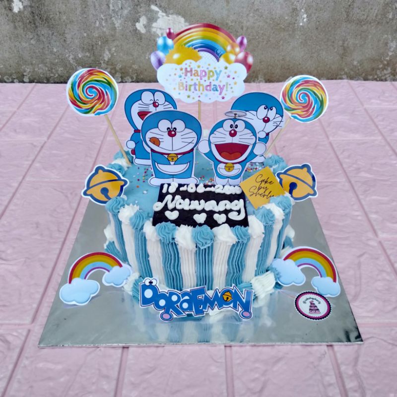 Doraemon Cake Topper