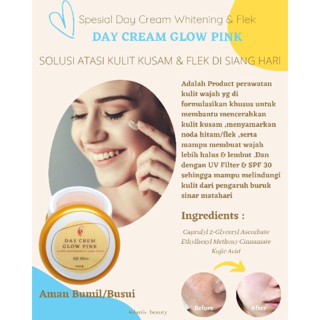 CREAM DAY GLOW PINK/DAY FLEK/DAY KUSAM