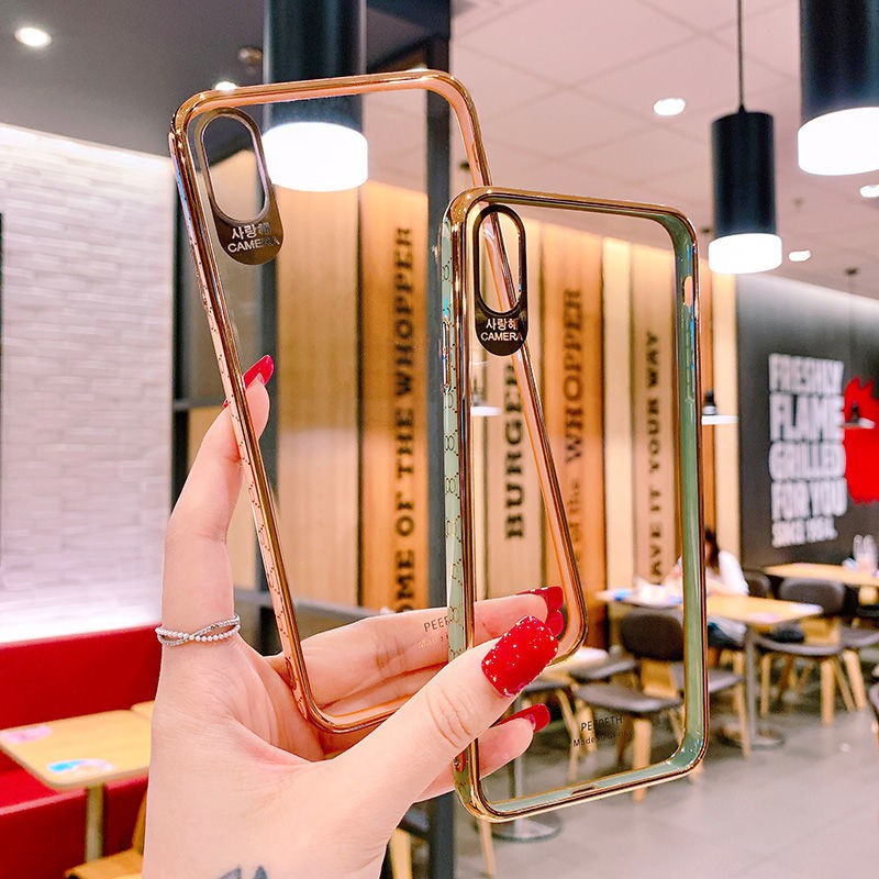 IPhone 11 11 ProMax 7 8 SE2020 7Plus 8Plus IPhone Xr XsMax SE20 Transparent Phone Case