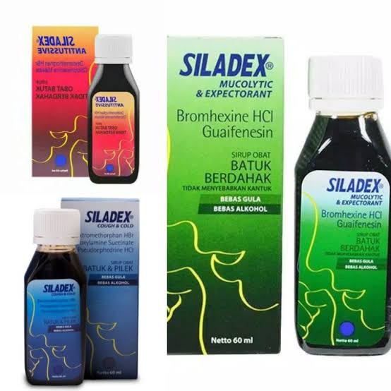 Siladex Syrup Batuk 60ml/100ml ORIGINAL-BPOM