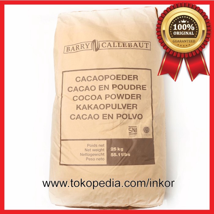 

Fchgtyani Coklat Bubuk Barry Callebaut 25Kg