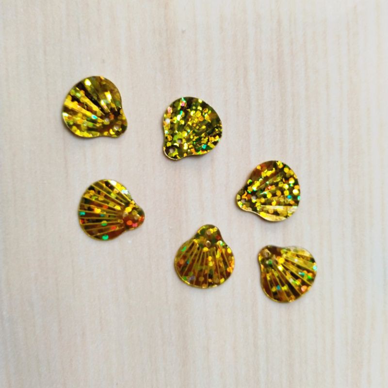 Ramboci Payet Manik Kerang Ukuran 12x14MM Isi 5 Gram