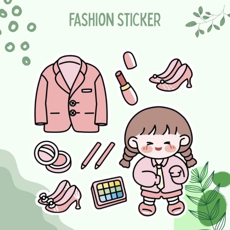 Girls cutie sticker