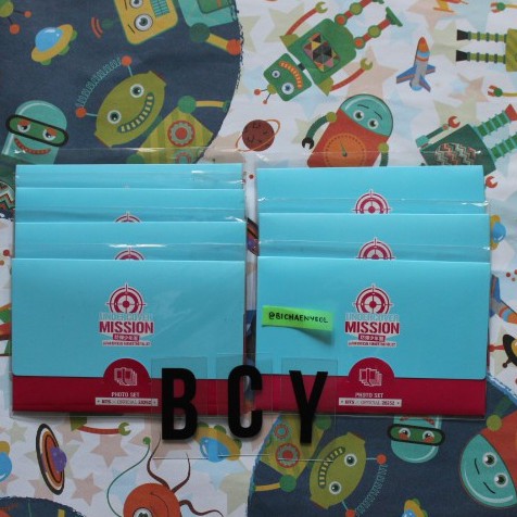 BTS Undercover Mission Envelope / Amplop + Booklet