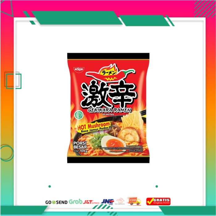 

Nissin Gekikara Ramen Rasa Pedas 109 g