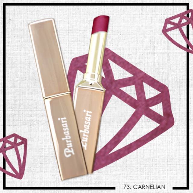 Purbasari Metalic Color Matte Lipstick