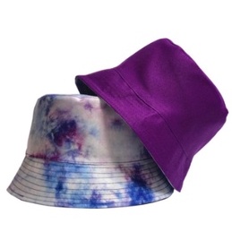 Topi Bucket Wanita/Pria  Bucket Hat Tie Dye Topi Bucket Murah