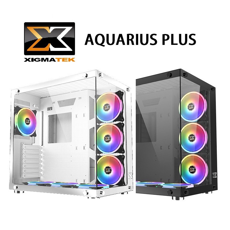 CASING Xigmatek Aquarius Plus - 7 FAN RGB NEW