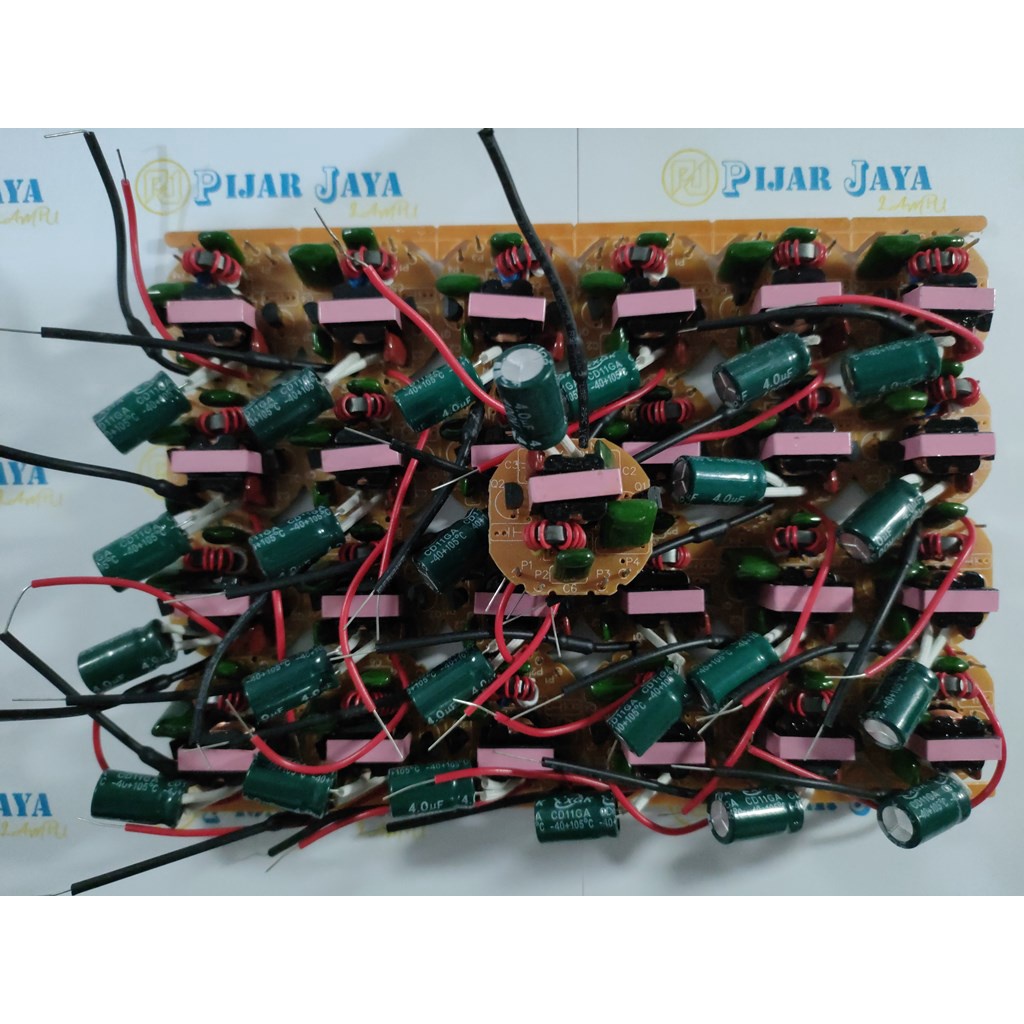 PCB Mesin Lampu LHE 2u 14 watt U2 14w