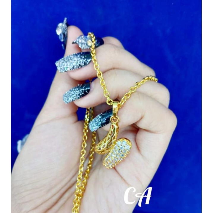 kalung liontin emas muda kadar 35%