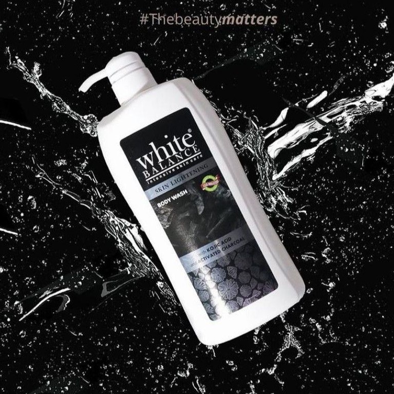 WHITE BALANCE LIQUID SOAP CHARCOAL 1000ML SABUN CAIR