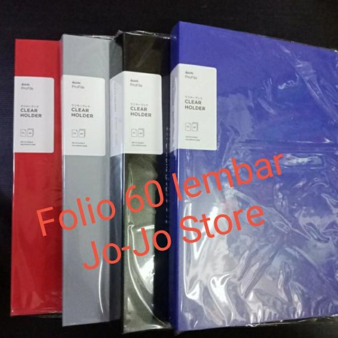 

SALE Daiichi Clear Holder Display Album Folio 60 Pocket