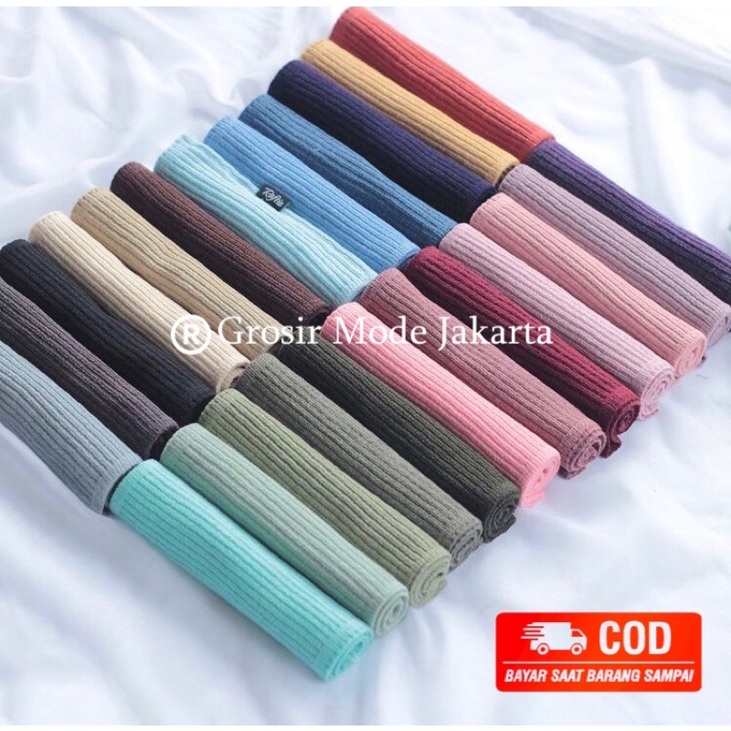 Ciput Rajut Premium / Ciput Bandana Rajut / Ciput Pita Korea / inner rajut / inner hijab / ciput