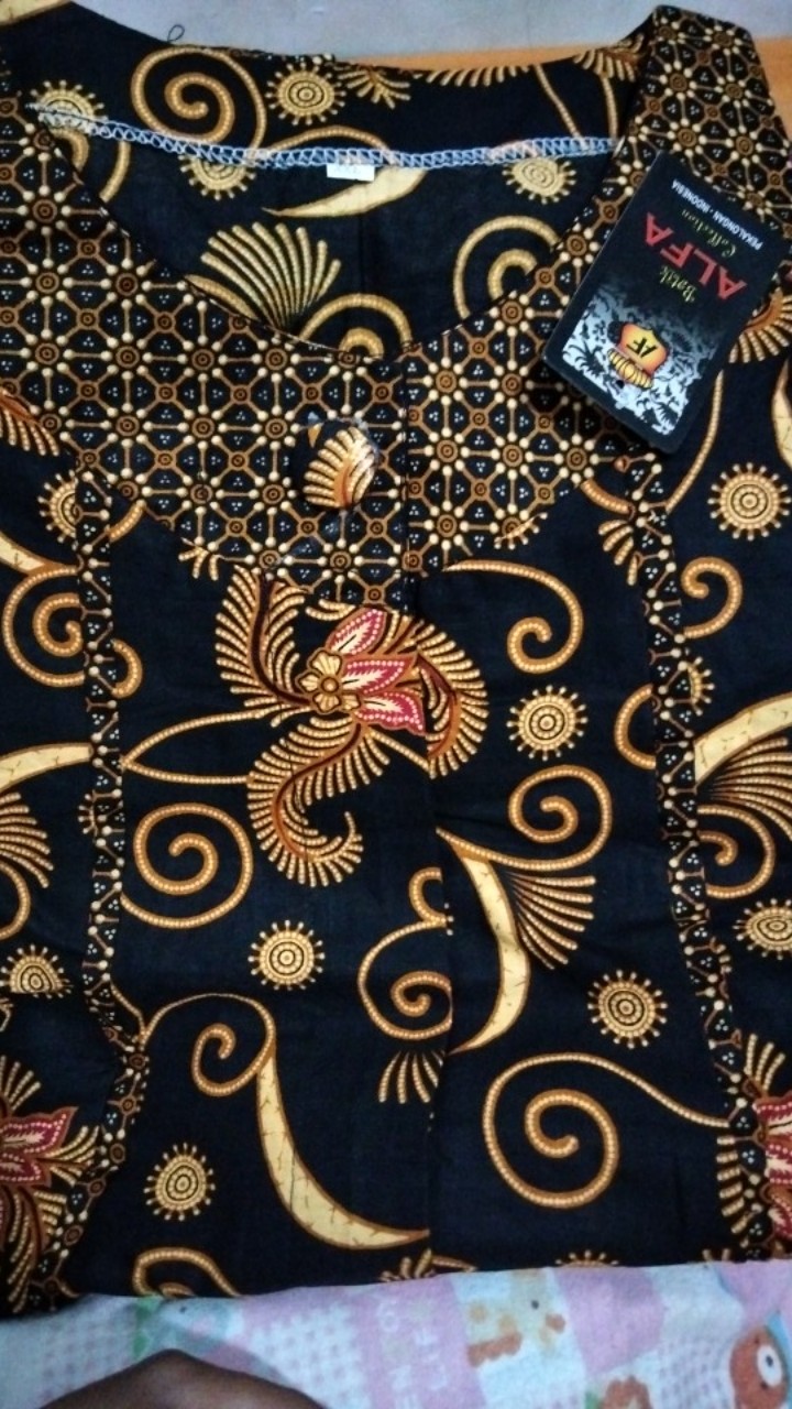 Atasan Batik Dolby Dolbi Dobby Doby Tenun Sutra Tulis Halus Katun Atbm Baron ,sarombit Atasan