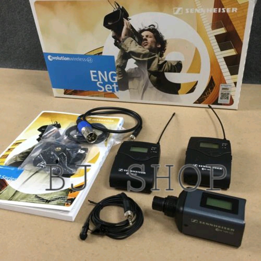 Promo Wireless Microphone Sennheiser EW 100 ENG G3 Jaminan Original   Bergaransi Resmi Murah
