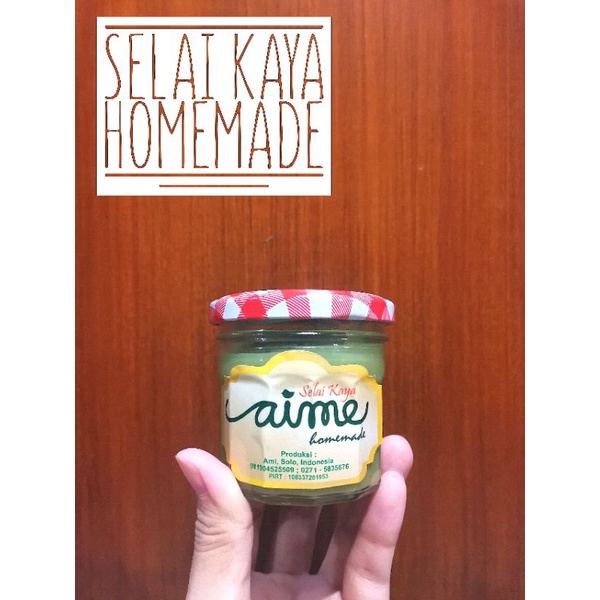 

Selai Kaya / Selai Sarikaya Homemade - Aime Homemade