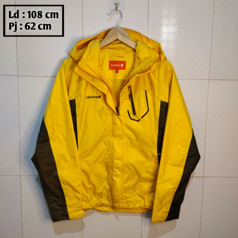 jaket outdoor preloved pl bekas second jacket thrift gunung branded murah LAFUMA