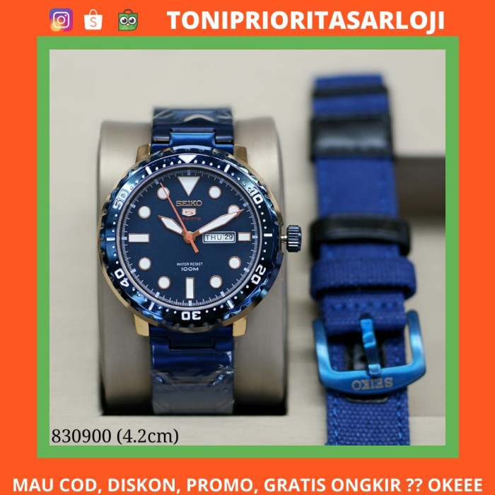 Terbaru Jam Tangan Pria Analog Seiko Diver Dijamin
