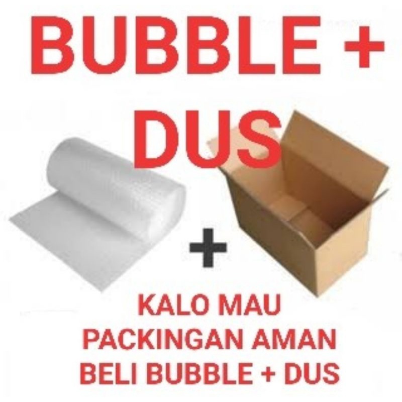 

Tambahan kardus Dan bubble