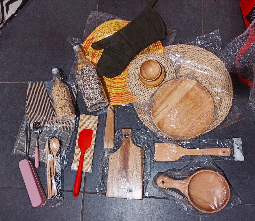 Greenland Alat Masak Sehat Sutil Solet Spatula Sendok Sayur Centong Kayu Mahoni Berkualit Hls205
