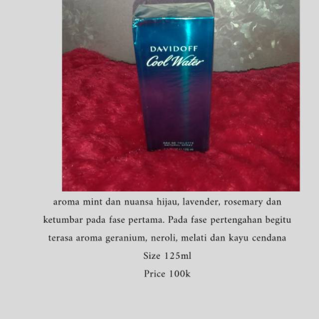 Davidoff cool water