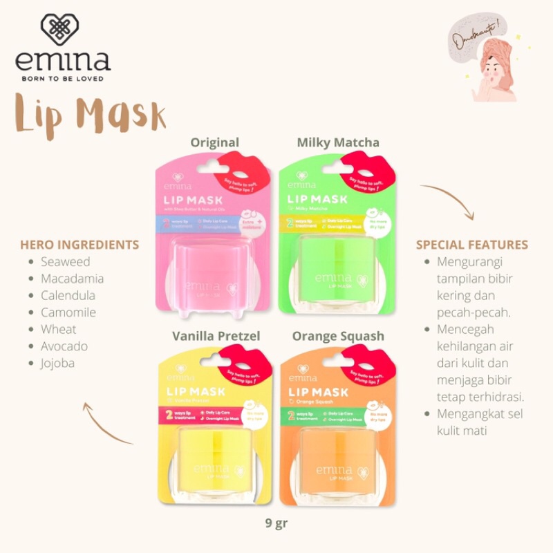EMINA LIP MASK