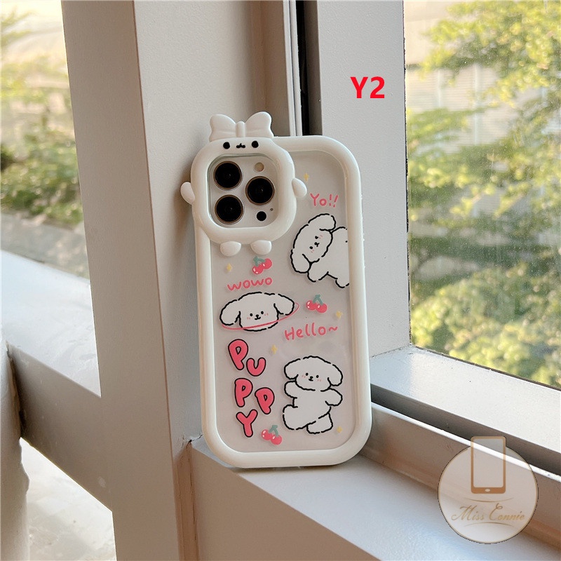 Soft Case TPU Motif Anjing Emoji Untuk OPPO A54 A17 A15 A76 A17K A96 A95 A74 A15s A77s A57 A16K A55 Reno 7 5F A96 A12 A53 A51 A3s A16