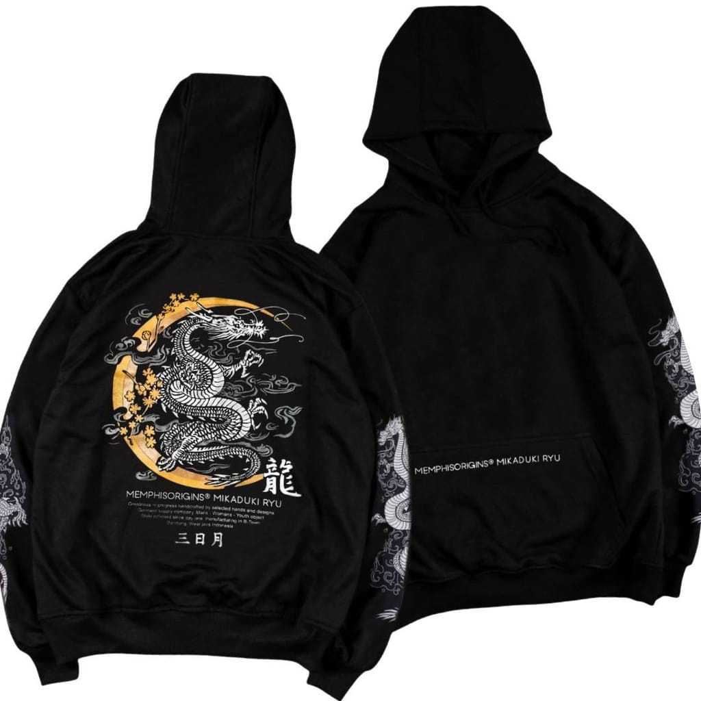 Hoodie Sweater Memphis Origins Shinigami - Hoodie Memphis