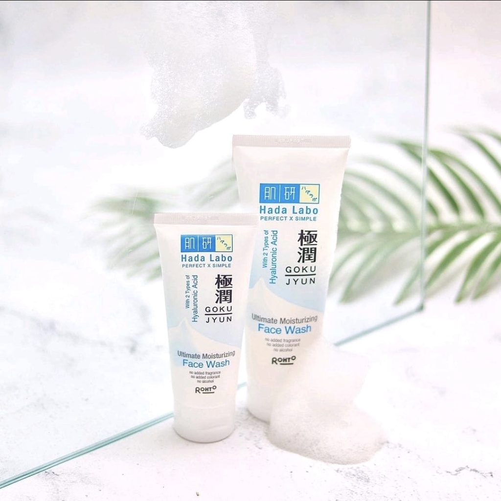 Hada Labo Gokujyun Shirojyun Ultimate Moisturizer Premium Lotion Facewash Moist Lotion