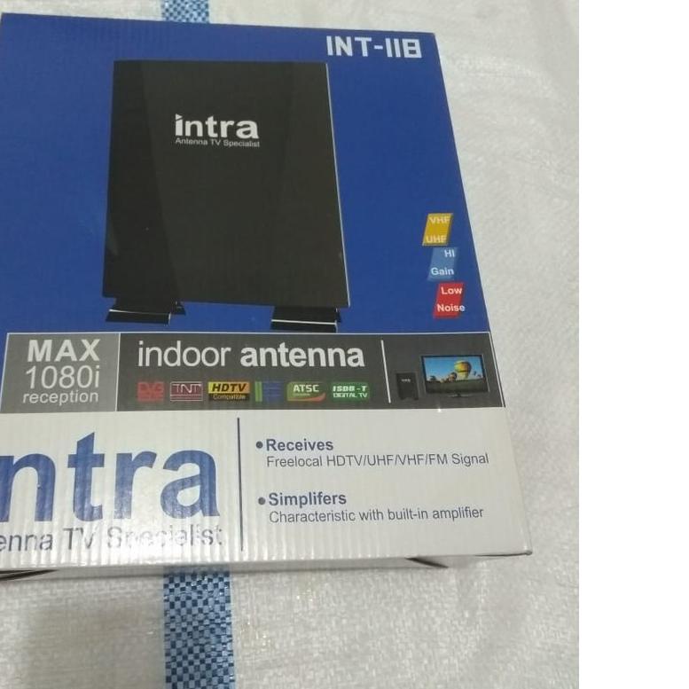 ♤ Antena TV Antena Digital Antena Dalam/Luar Intra 118 ✱
