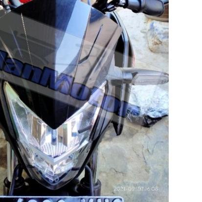 ➥ Visor CB150R New MODEL COSTUM/Visor Murah CB150R/Visor New CB150R /Aksesoris CB150R New/Windshield