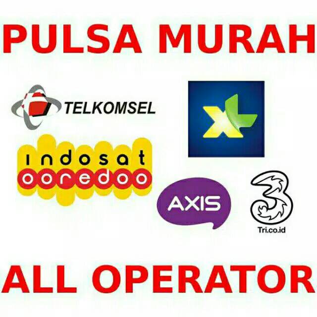Promo pulsa murah all operator simpati xl tri  50ribu dan  100ribu  bukan pulsa transfer