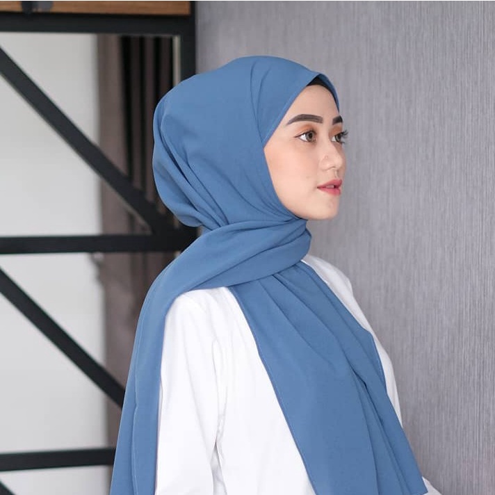 Pashmina Diamond 180x75 II Hijab Pasmina-DENIM