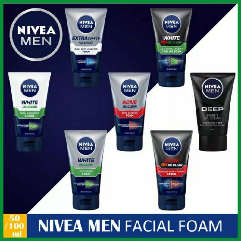 NIVEA MEN Facial Wash 100 ml