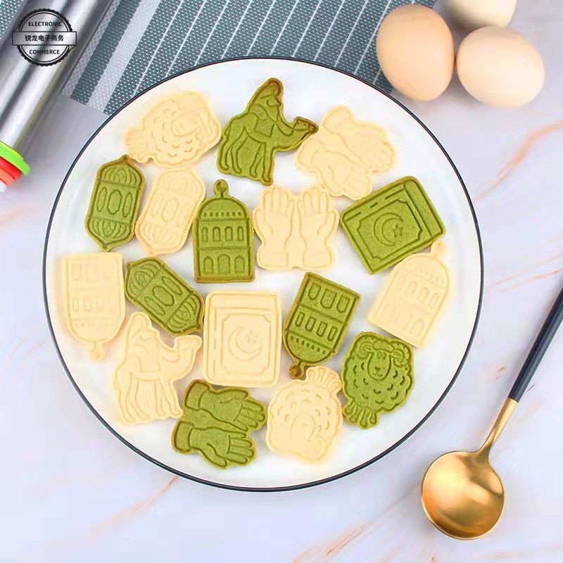 CETAKAN COOKIES LEBARAN ISI 8 PCS