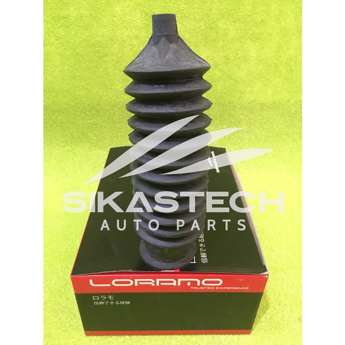 B001-32-125 RIGHT STEERING RACK END BOOT / KARET LONG TIE ROD RAK STIR STEER KANAN FORD LASER L 1300